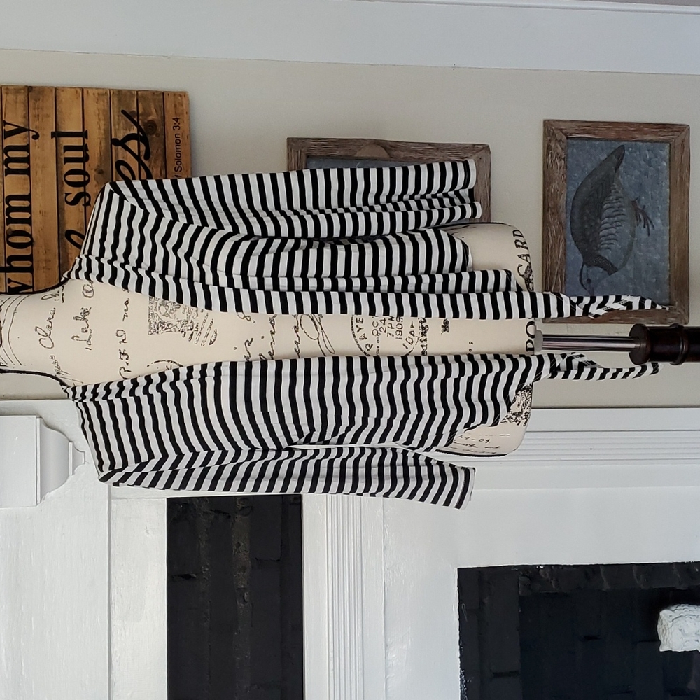 Chico's size 2, striped shrug